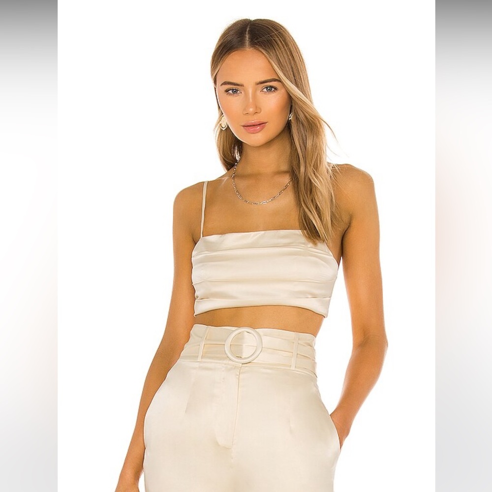 Jaida Crop Top in Vanilla
Camila Coelho
Color: Vanilla
Size: XS